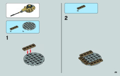 LEGO 75080 instructions page 49 – build guide
