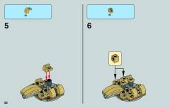 LEGO 75080 instructions page 52 – build guide