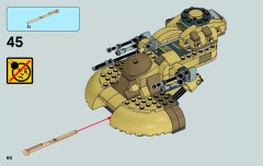 LEGO 75080 instructions page 60 – build guide