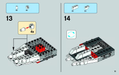 LEGO 75081 instructions page 11 – build guide