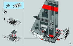 LEGO 75081 instructions page 49 – build guide
