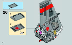 LEGO 75081 instructions page 62 – build guide