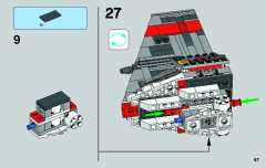 LEGO 75081 instructions page 67 – build guide