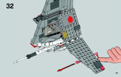 LEGO 75081 instructions page 77 – build guide