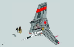 LEGO 75081 instructions page 78 – build guide