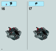 LEGO 75082 instructions page 12 – build guide