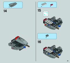 LEGO 75082 instructions page 19 – build guide