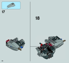 LEGO 75082 instructions page 20 – build guide