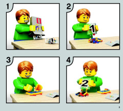 LEGO 75082 instructions page 3 – build guide