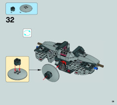 LEGO 75082 instructions page 39 – build guide