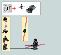 LEGO 75082 instructions page 4 – build guide