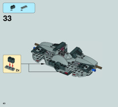 LEGO 75082 instructions page 40 – build guide