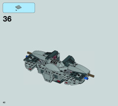 LEGO 75082 instructions page 42 – build guide