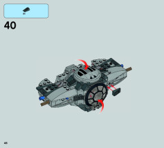LEGO 75082 instructions page 46 – build guide