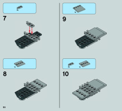 LEGO 75082 instructions page 50 – build guide
