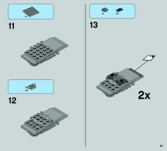 LEGO 75082 instructions page 51 – build guide