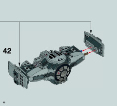 LEGO 75082 instructions page 52 – build guide