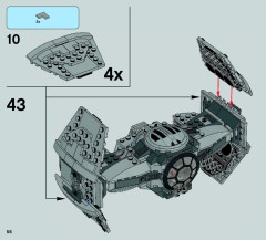 LEGO 75082 instructions page 56 – build guide