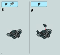 LEGO 75082 instructions page 8 – build guide