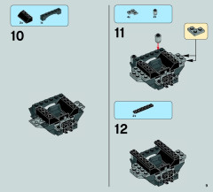 LEGO 75082 instructions page 9 – build guide