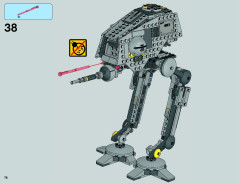 LEGO 75083 instructions page 76 – build guide