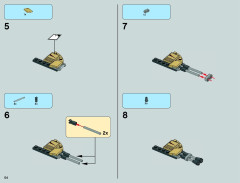 LEGO 75084 instructions page 54 – build guide