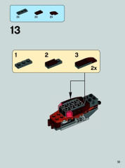 LEGO 75085 instructions page 11 – build guide