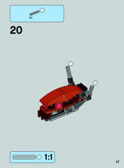 LEGO 75085 instructions page 17 – build guide