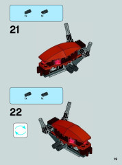 LEGO 75085 instructions page 19 – build guide
