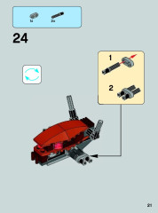 LEGO 75085 instructions page 21 – build guide