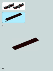 LEGO 75085 instructions page 22 – build guide