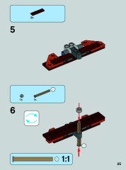 LEGO 75085 instructions page 25 – build guide