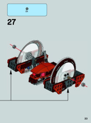 LEGO 75085 instructions page 33 – build guide
