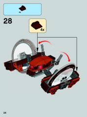 LEGO 75085 instructions page 34 – build guide