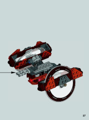 LEGO 75085 instructions page 37 – build guide