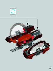 LEGO 75085 instructions page 39 – build guide
