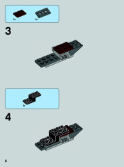 LEGO 75085 instructions page 6 – build guide