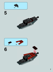 LEGO 75085 instructions page 7 – build guide