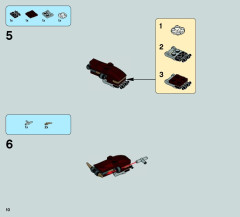 LEGO 75086 instructions page 10 – build guide