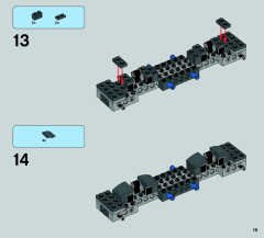 LEGO 75086 instructions page 19 – build guide