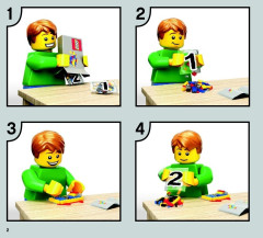 LEGO 75086 instructions page 2 – build guide