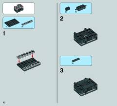 LEGO 75086 instructions page 20 – build guide