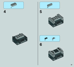 LEGO 75086 instructions page 21 – build guide
