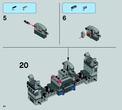 LEGO 75086 instructions page 30 – build guide