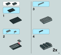 LEGO 75086 instructions page 35 – build guide