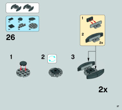 LEGO 75086 instructions page 37 – build guide