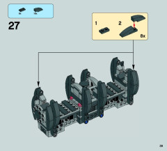 LEGO 75086 instructions page 39 – build guide