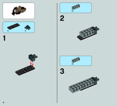 LEGO 75086 instructions page 4 – build guide