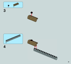 LEGO 75086 instructions page 41 – build guide