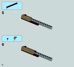 LEGO 75086 instructions page 42 – build guide